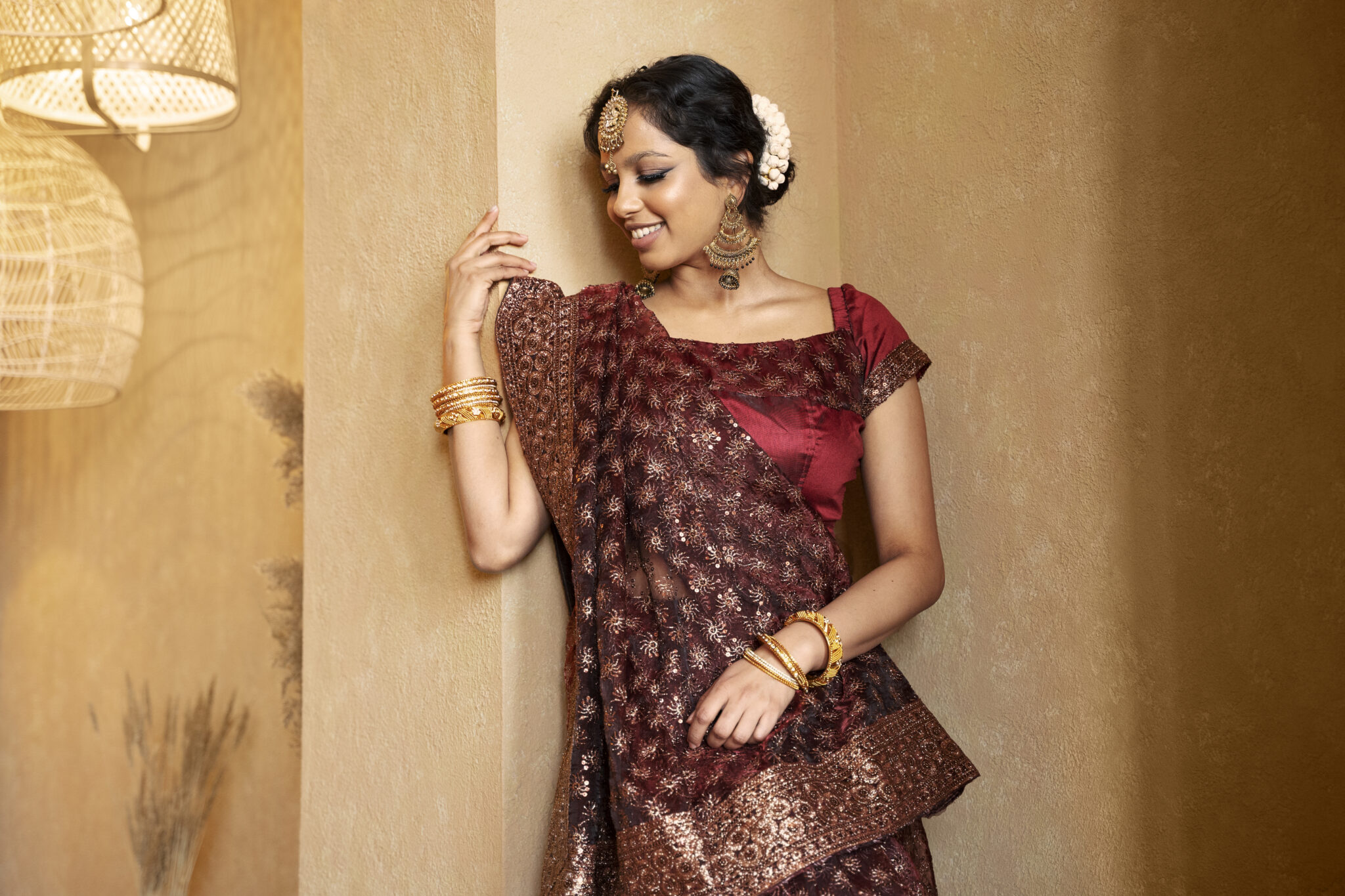 young-indian-woman-wearing-sari