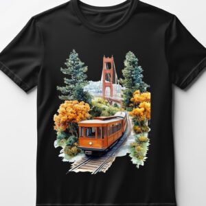 Men's Printed Short Sleeved Shirt