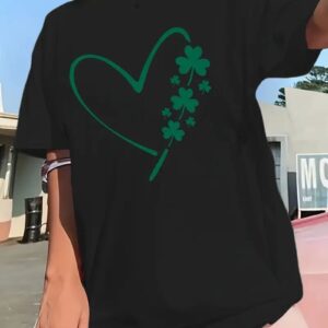 Women's Printed Short Sleeved Shirt